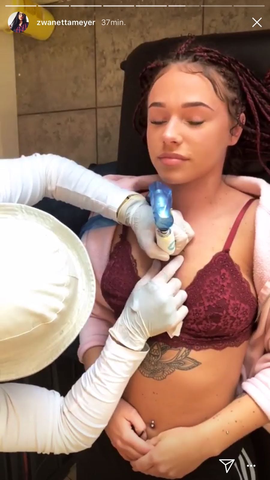 Tatoeages en tieten